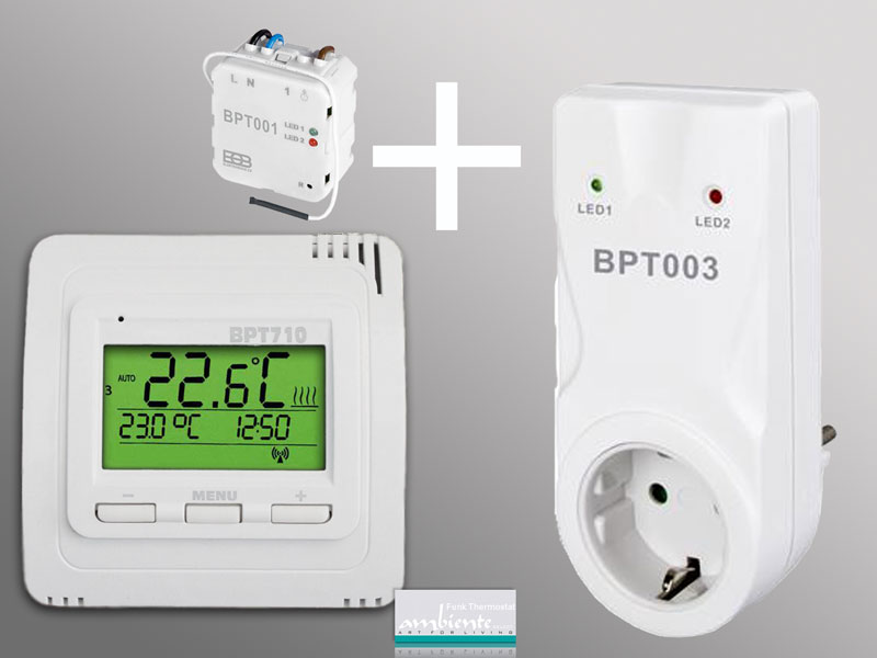 Funk-Thermostat für Infrarotheizungen